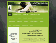 Tablet Screenshot of estudiosnaturistas.com